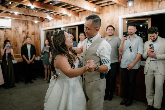 Andy and Janice dancing