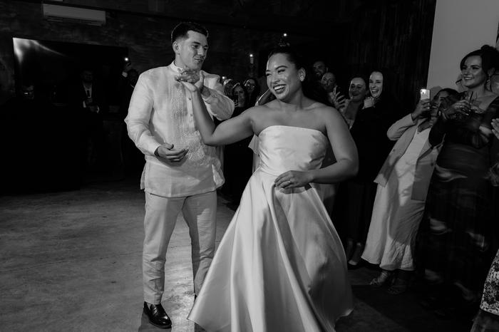 Veronica and Joe dancing